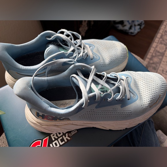 Hoka One One Arahi 7 Mens Running Shoes Blue - Picture 4 of 4